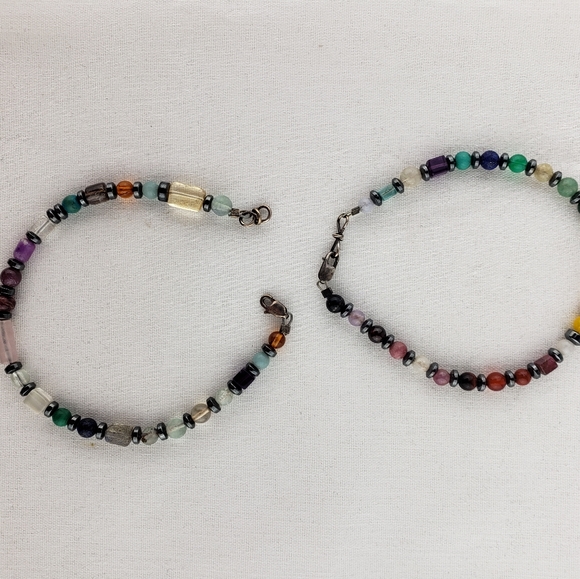 Two mystical bracelets, crystals & hematite - Picture 6 of 7